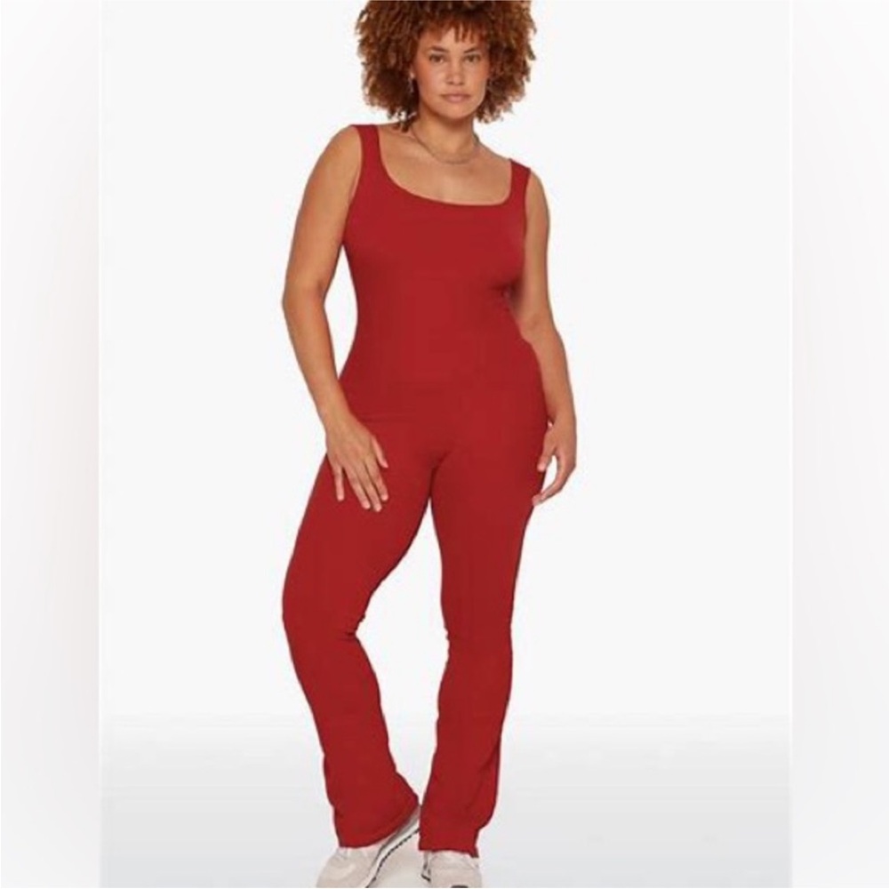Set Active Onesie In Red - Size Small - image 2